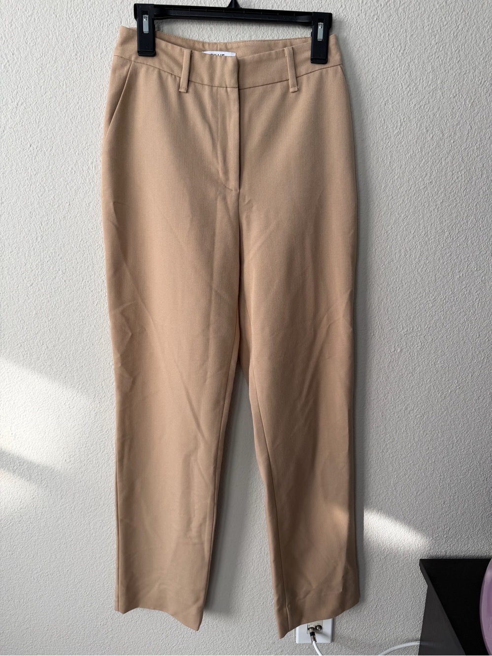 Billie the Label Trousers – Camel/Tan